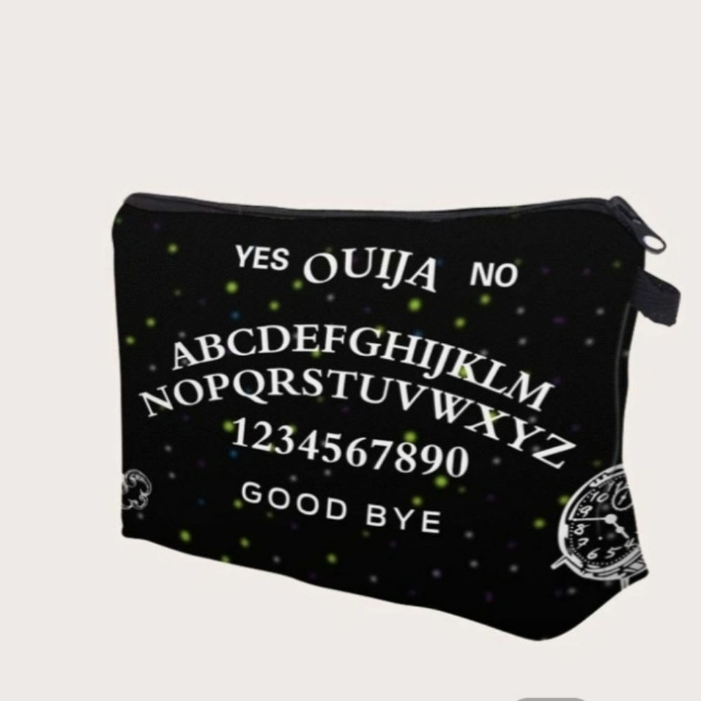 Ouija Board Make Up Bag